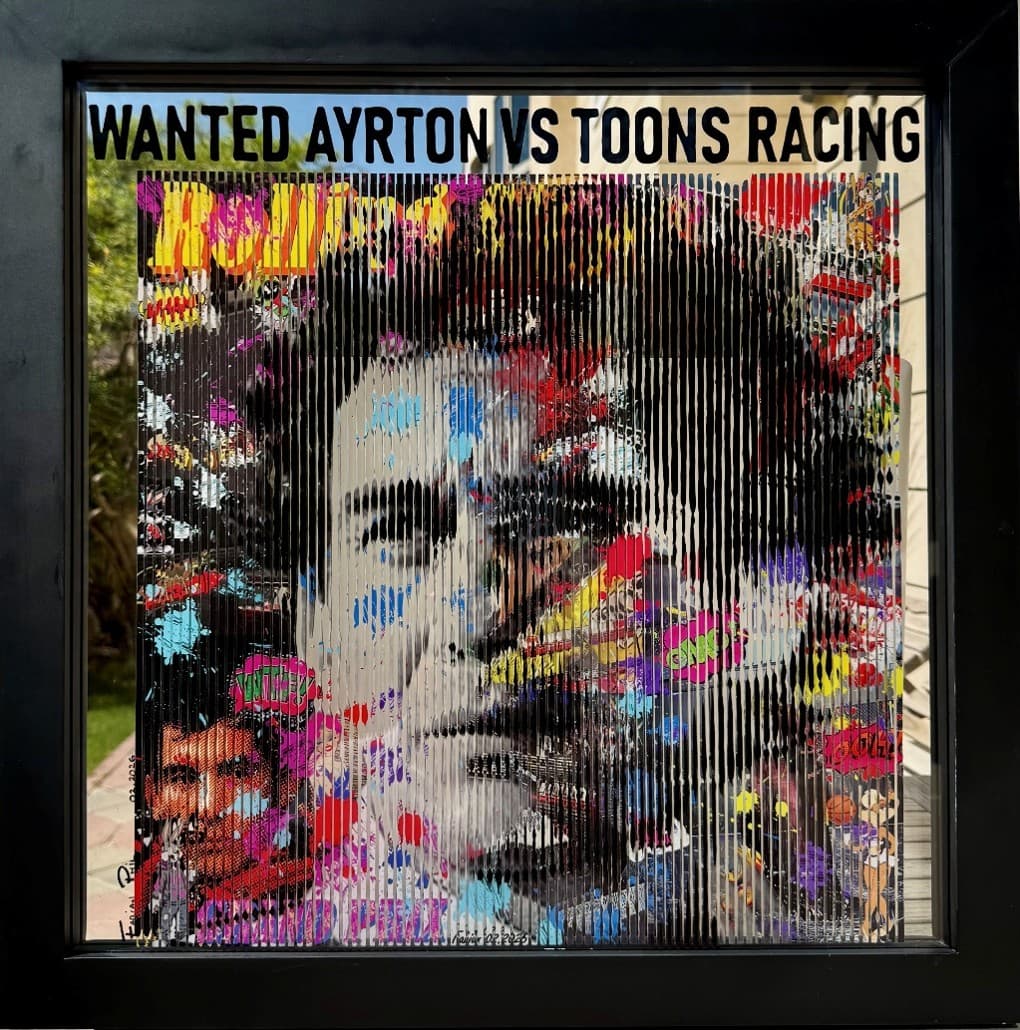 Wanted Ayrton vs Toons Racing, F1 portrait