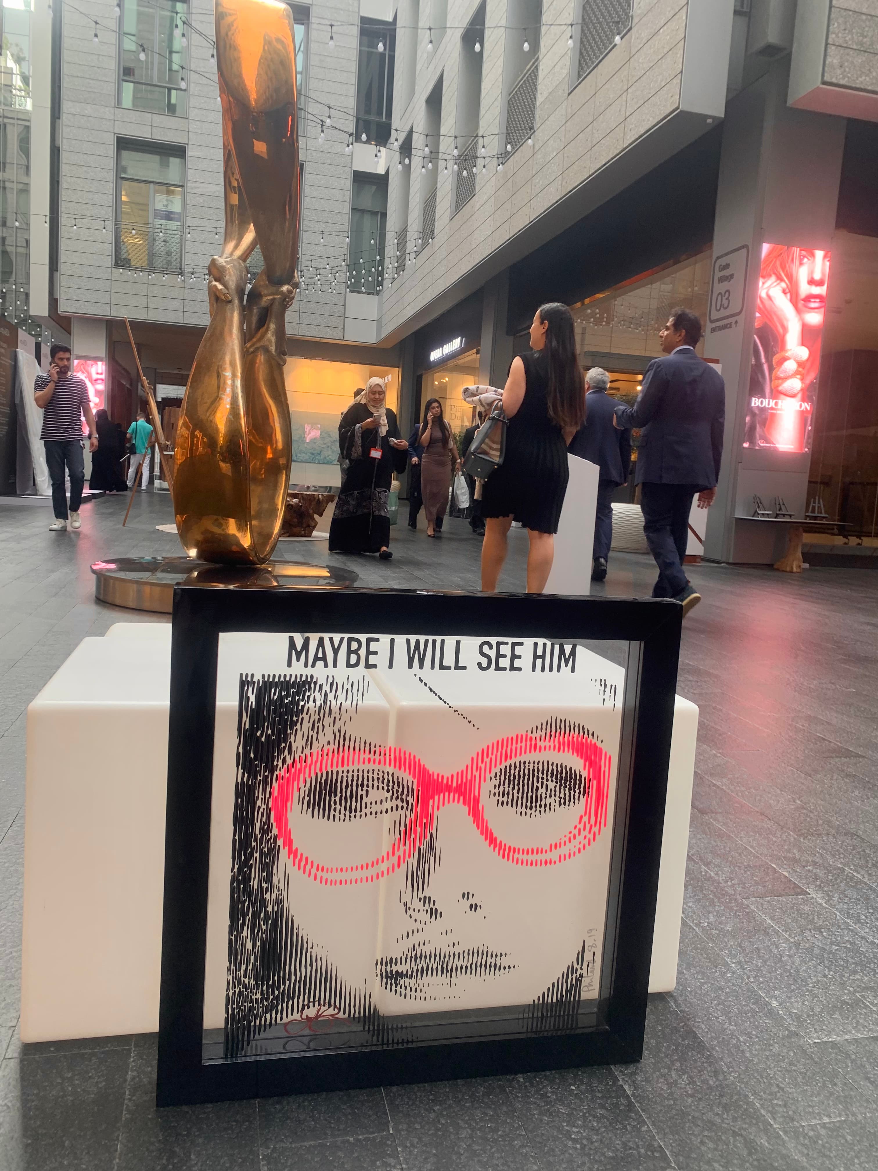 DIFC Art Night 2025 - Maybe I will see him