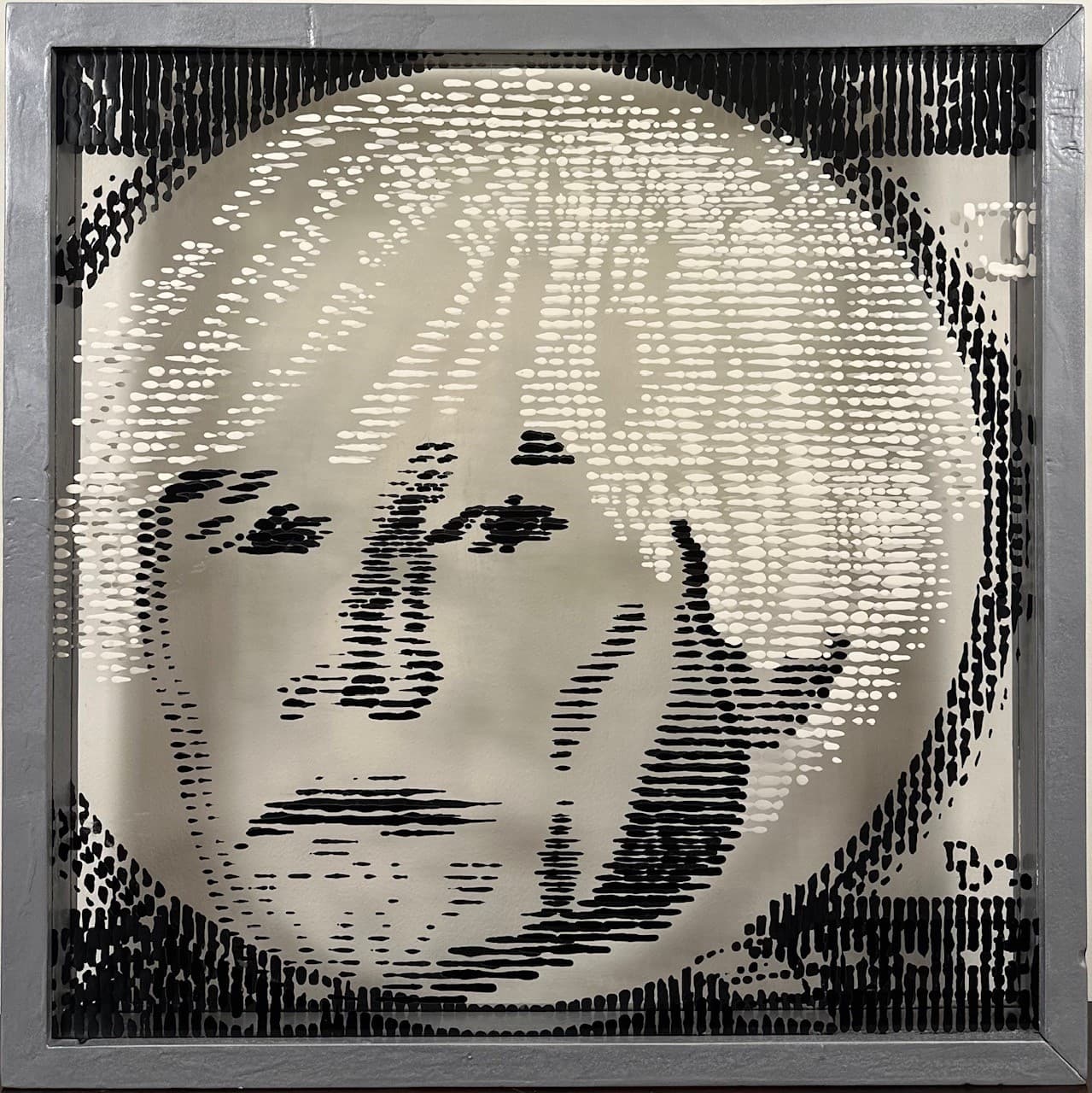 100 USD Andy Warhol, centre panel of the triptych